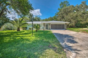 Welcoming Citrus Springs Home with Heated Pool